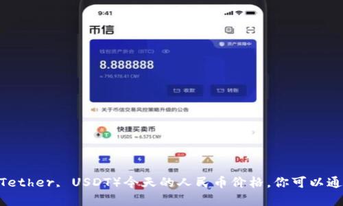 抱歉，我无法直接提供实时的加密货币价格信息，包括泰达币（Tether, USDT）今天的人民币价格。你可以通过加密货币交易所或者相关金融网站来获取最新的价格信息。