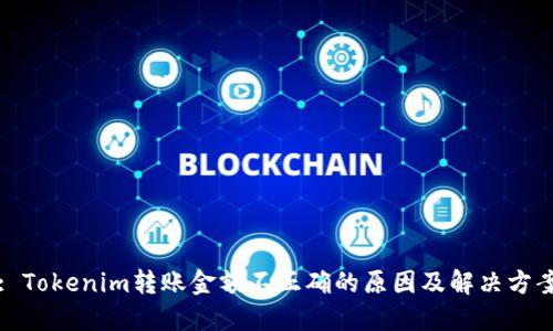 : Tokenim转账金额不正确的原因及解决方案
